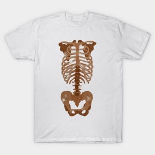 Floral Skeleton T-Shirt